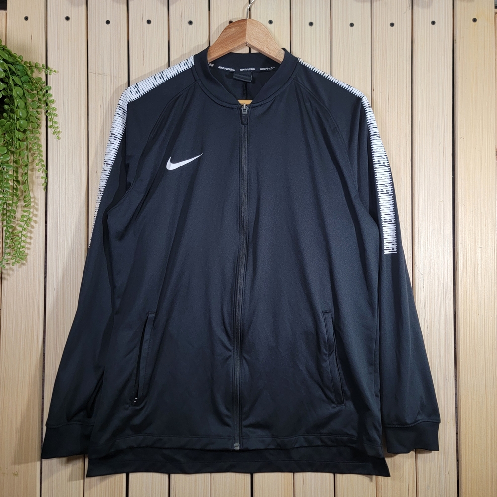 Nike Dri-fit Jacket Men's Black Track Jacket